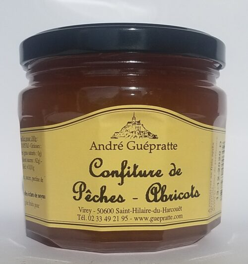 Confiture de Pêches et Abricots Artisanale