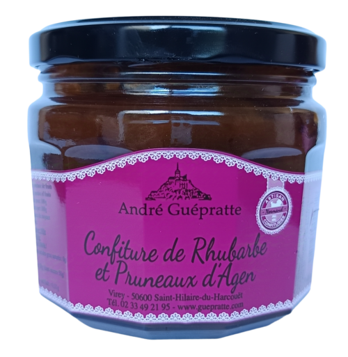 Confiture de Rhubarbe et Pruneaux d'Agen