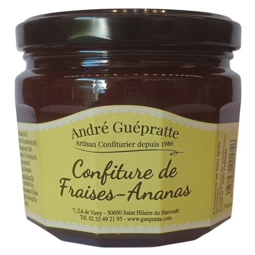Confiture de Fraises et d'Ananas Artisanale
