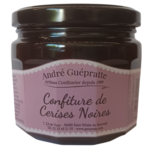 Confiture de Cerises Noires Artisanale