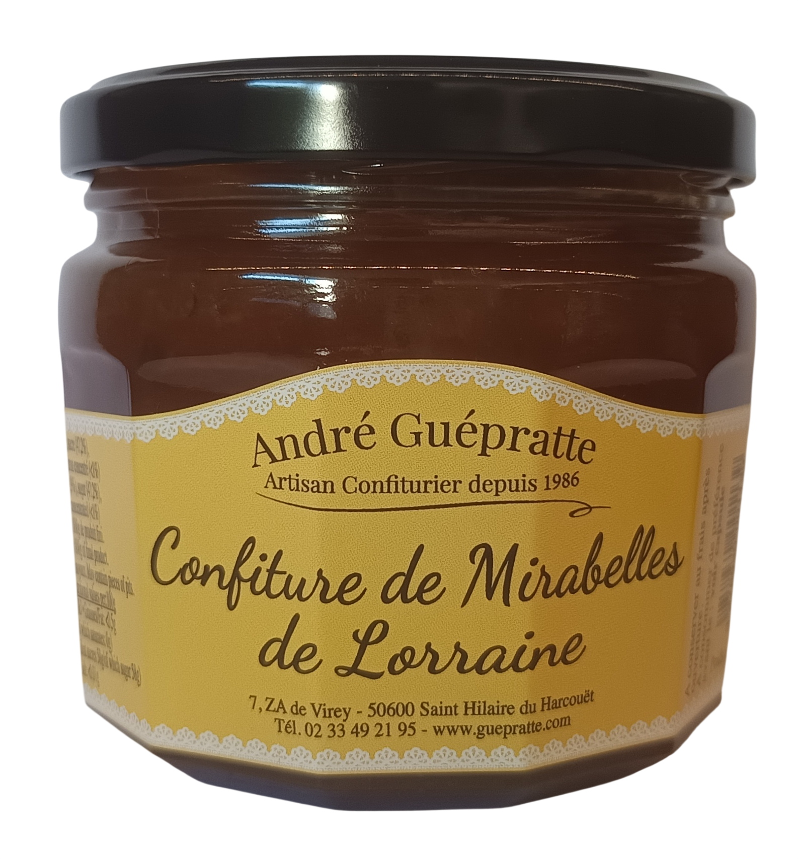 Confiture de Mirabelles de Lorraine Artisanale