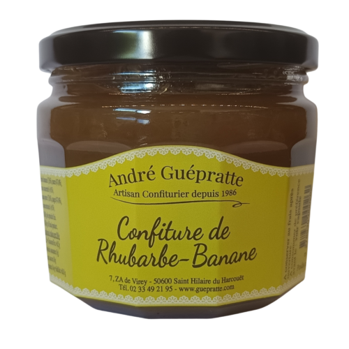 Confiture de Rhubarbe Banane