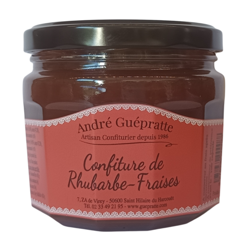 Confiture de Rhubarbe Fraises