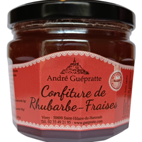 Confiture de Rhubarbe Fraises