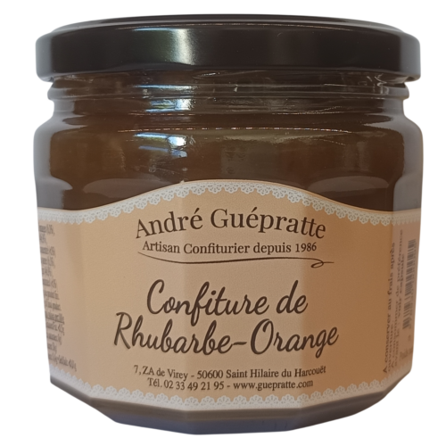 Confiture de Rhubarbe Orange