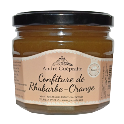 Confiture de Rhubarbe Orange