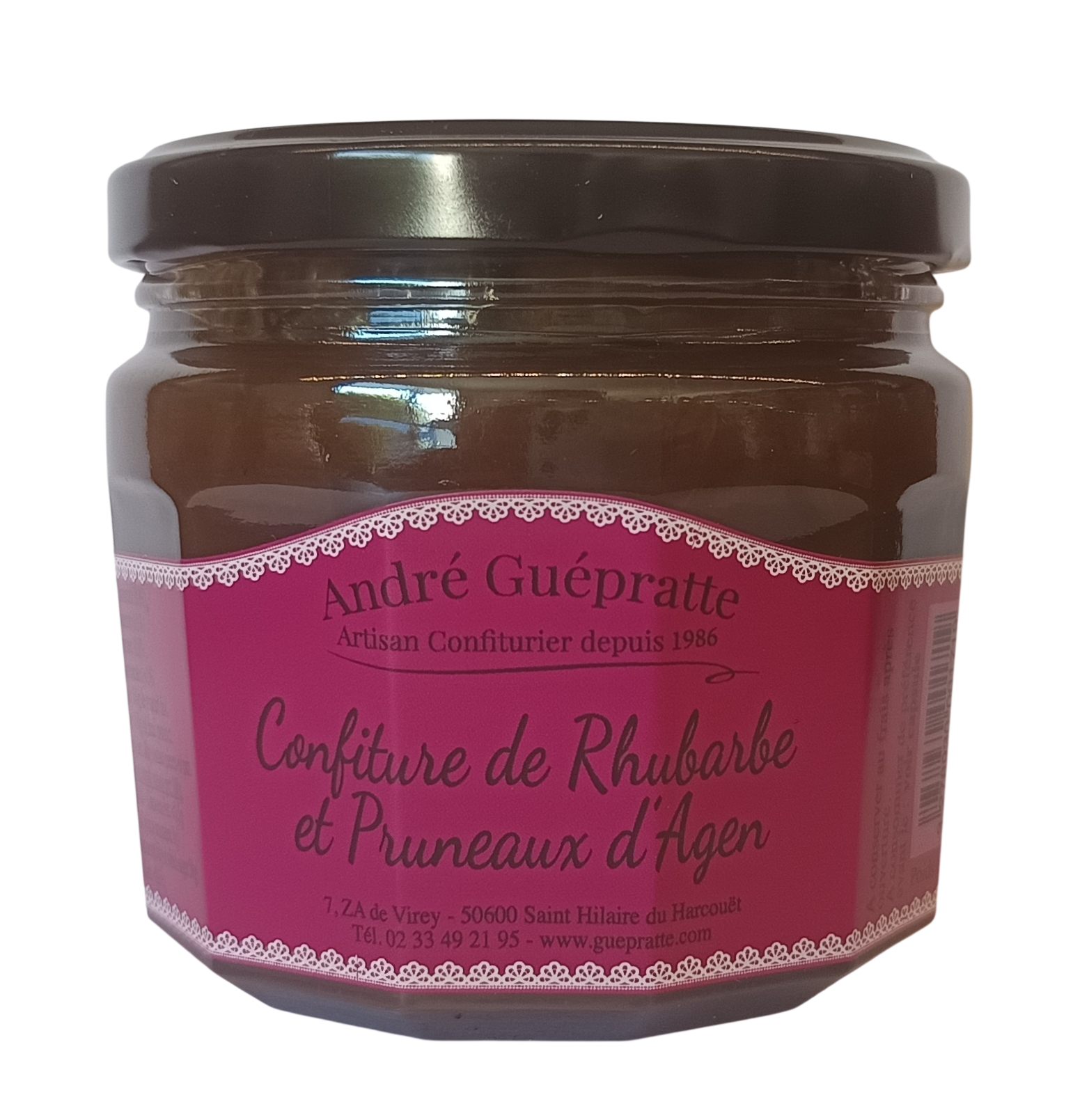 Confiture de Rhubarbe et Pruneaux d'Agen