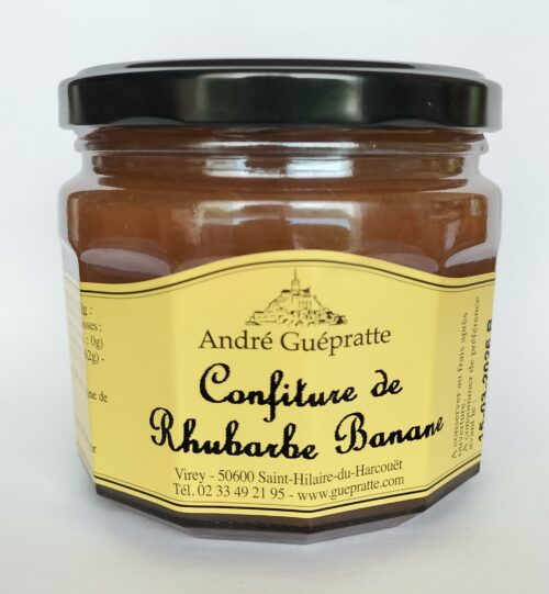 Confiture de Rhubarbe Banane