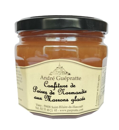 Confiture de Poires et Marrons glacés