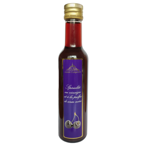 Spécialité au vinaigre et à la pulpe de Cerises noires