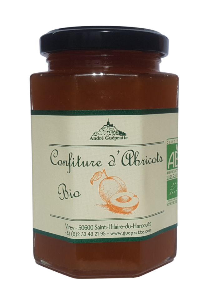 Confiture d'Abricots Biologique