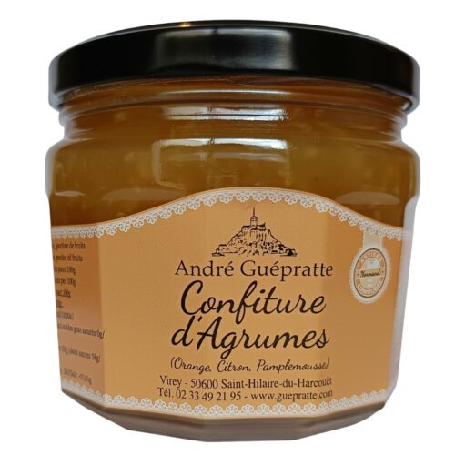 Confiture d'Orange Citron Pamplemousse