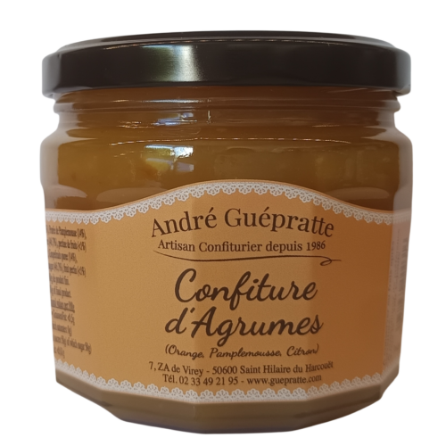 Confiture d'Orange Citron Pamplemousse