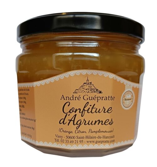 Confiture d'Orange Citron Pamplemousse