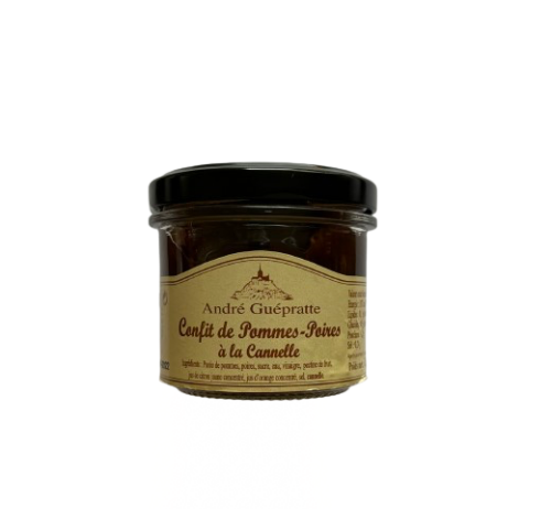 Confit de Pommes-Poires à la Cannelle