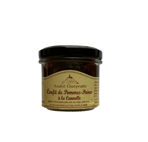 Confit de Pommes-Poires à la Cannelle