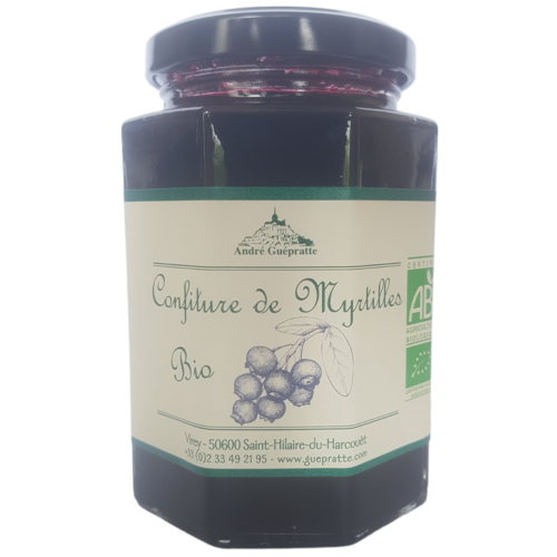 Confiture de Myrtilles Biologique