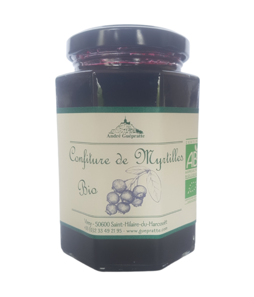 Confiture de Myrtilles Biologique