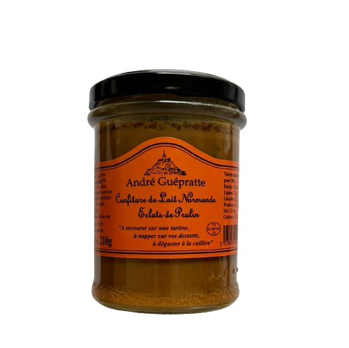 Confiture de Lait Normande Éclats de Pralin