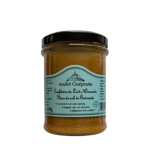 Confiture de Lait Normande Fleur de sel de Guérande