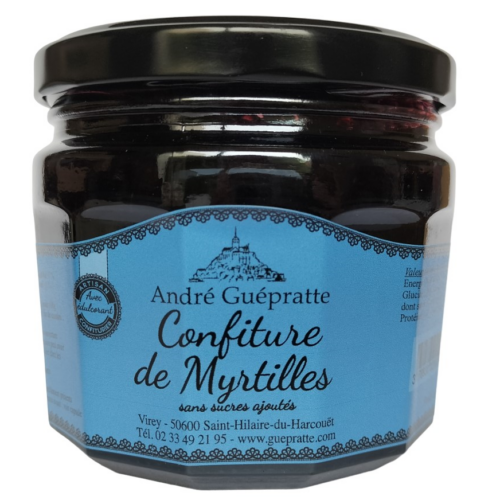 Confiture de Myrtilles sans sucre ajouté avec Maltitol