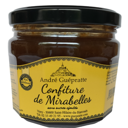 Confiture de Mirabelles sans sucre ajouté avec Maltitol