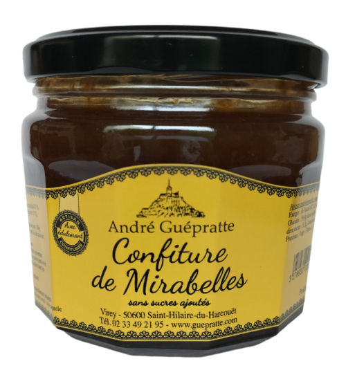 Confiture de Mirabelles sans sucre ajouté avec Maltitol